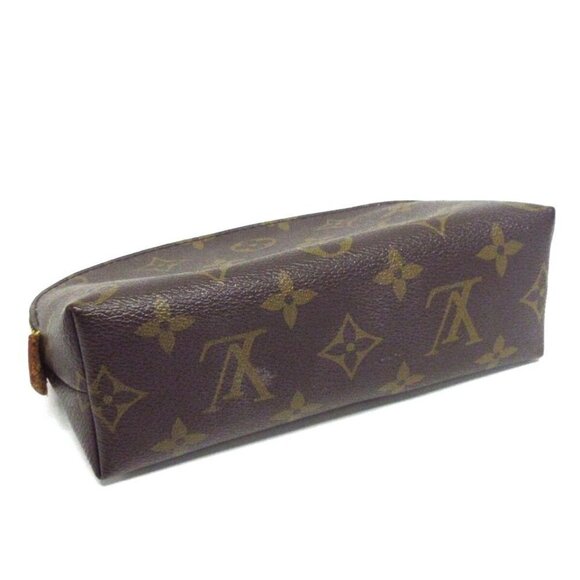 100% Authentic LOUIS VUITTON Pochette Cosmetic PM Monogram Pouch - Picture 3 of 10